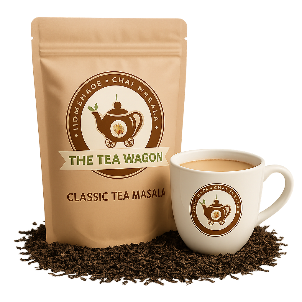 The Tea Wagon Spices and Chai Preparation